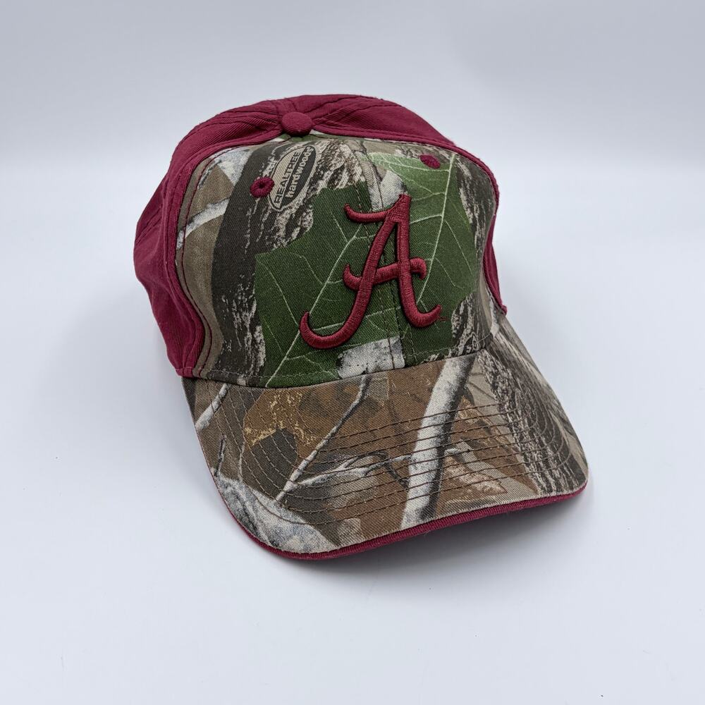 Joe T's By The Game Alabama Crimson Tide RealTree Hardwoods Camo Hat